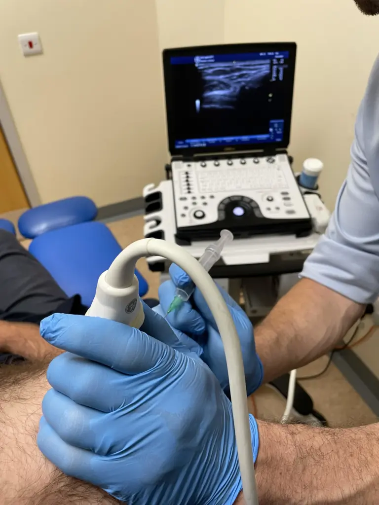 Ultrasound Guided Injections in West Yorkshire